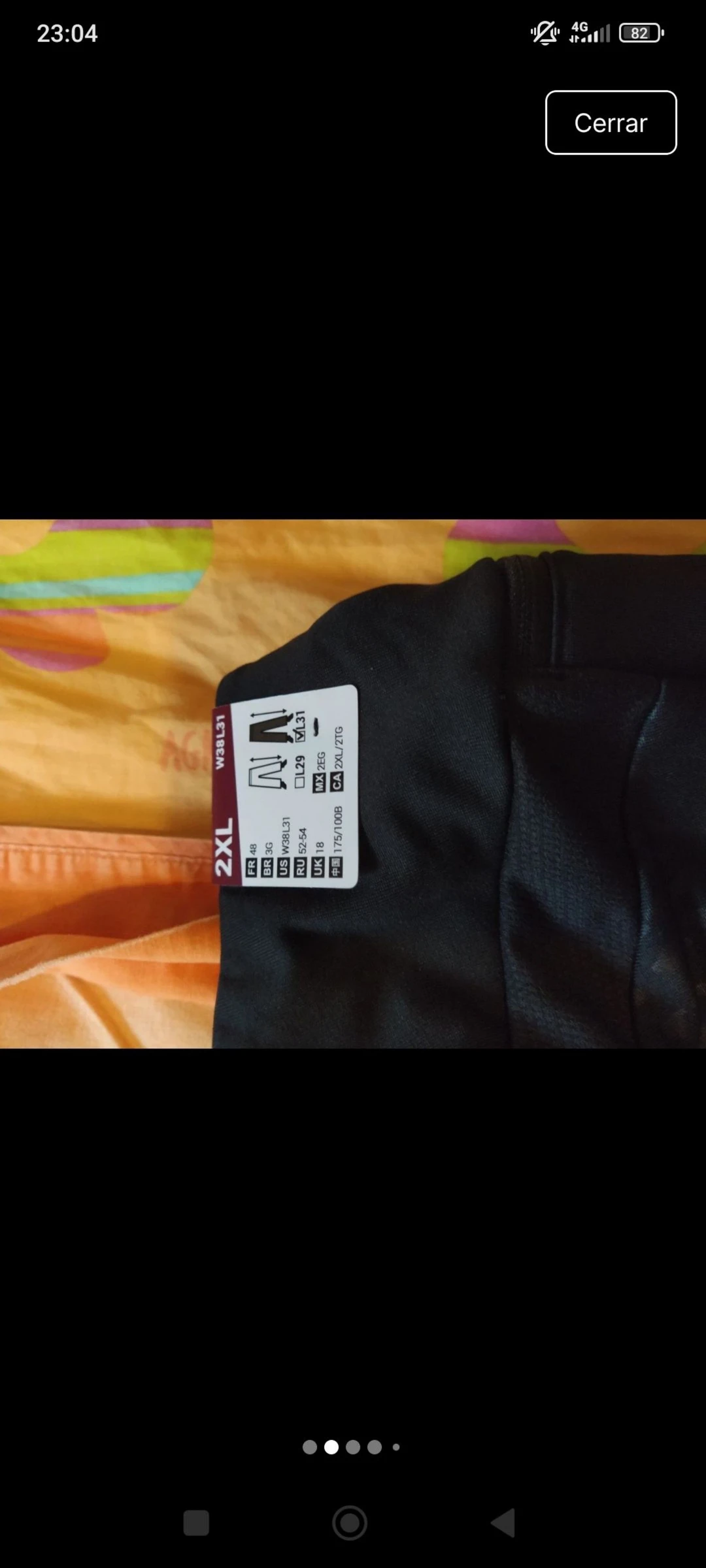 Pantalón deportivo largo negro XXL mujer – photo 4